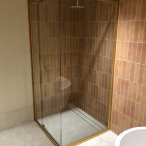 Semi Frameless Shower Screens