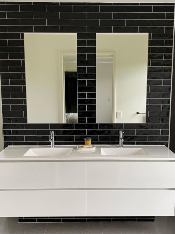 Micro Frame Mirror Micro Framed Mirrors - Ultimate Shower Screen
