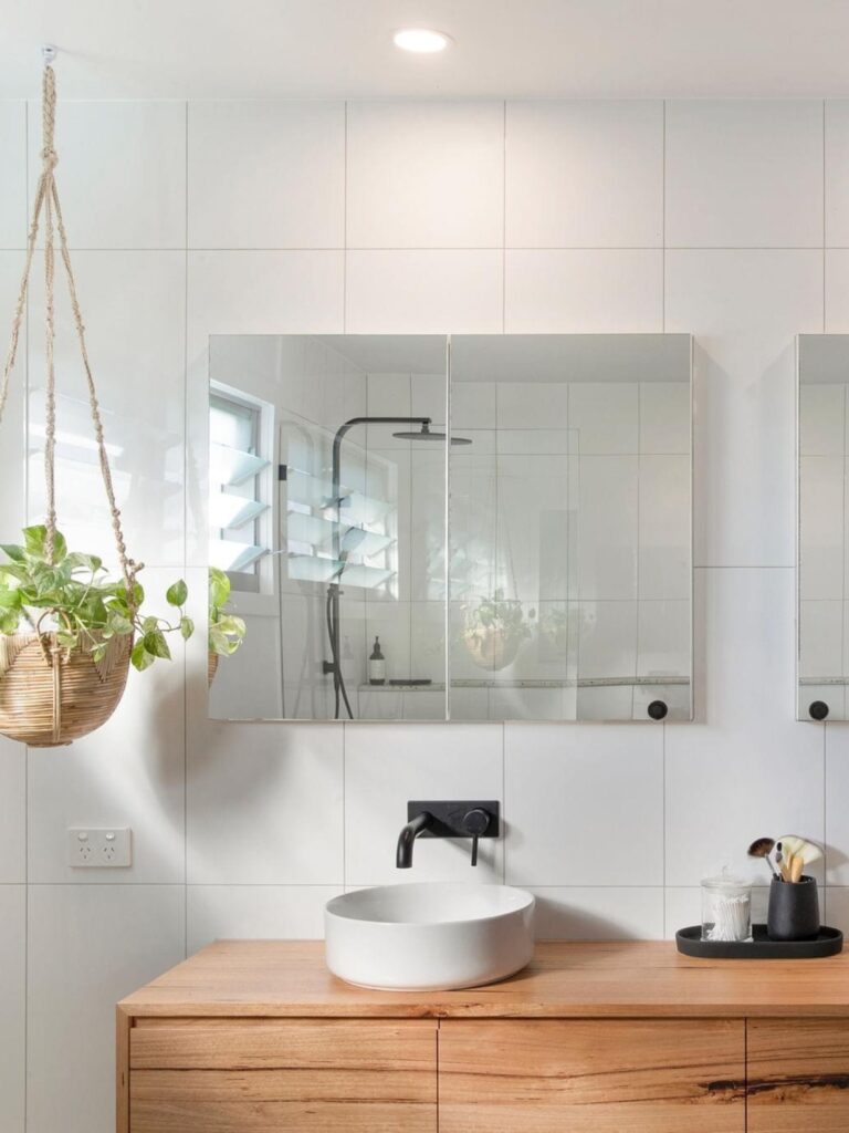 Micro Frame Mirror Micro Framed Mirrors - Ultimate Shower Screen